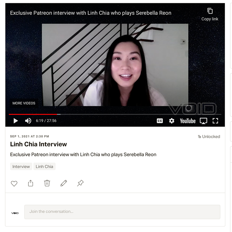 Linh Chia Patreon Interview
