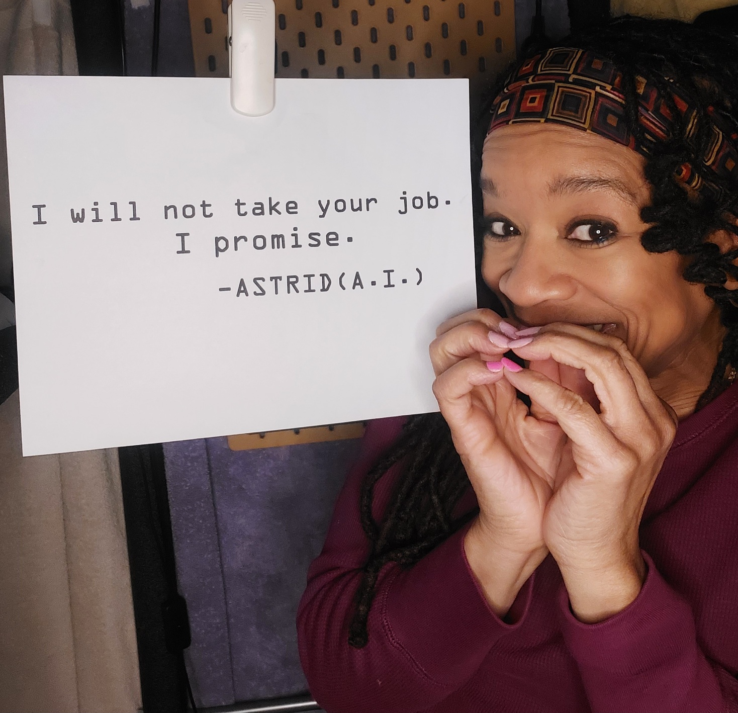Ella Demby as Astrid the AI